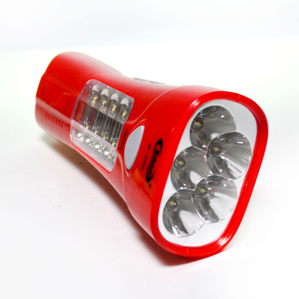 Lanterna Recarregável com Rádio e 15 LEDs