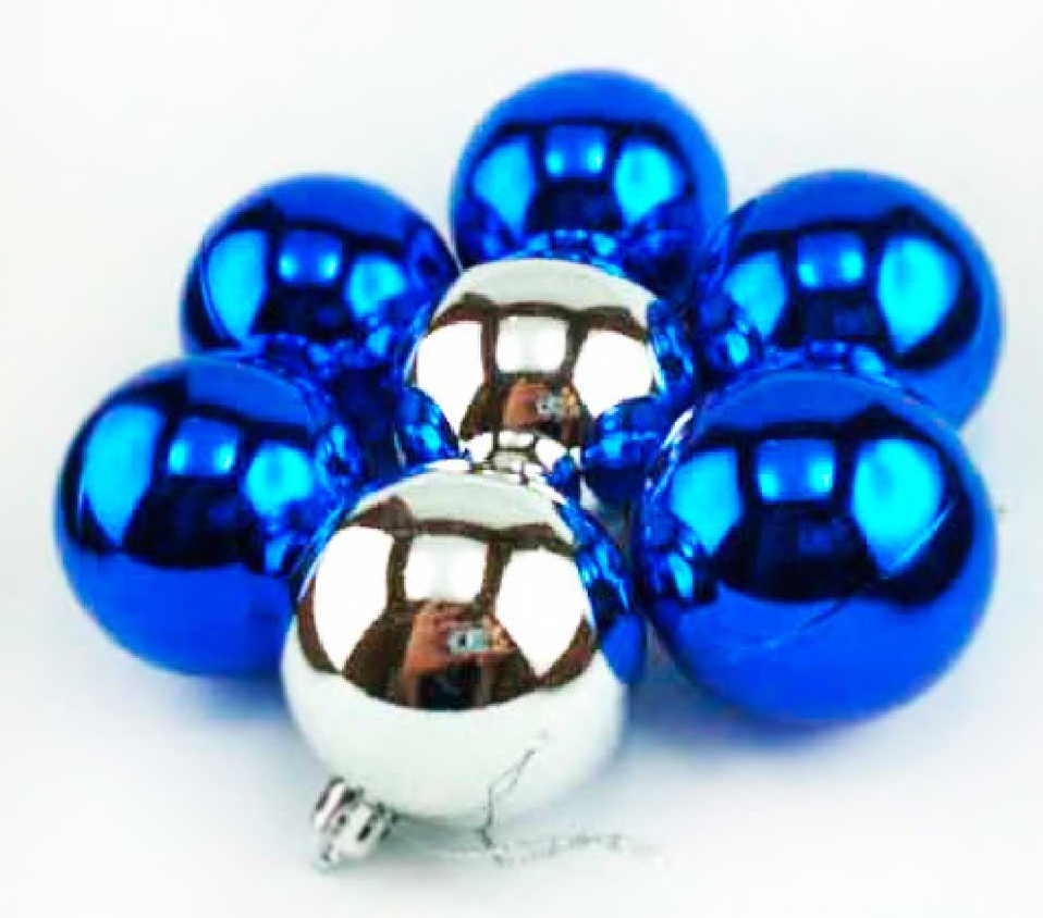 Bola Bolinhas de Natal lote com 150 pecas.