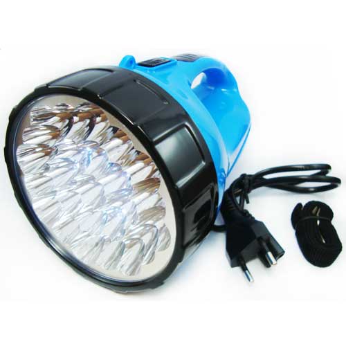 Lanterna recarregável com 25 LEDs