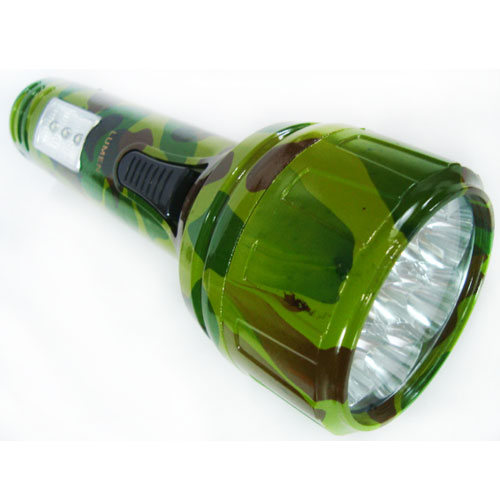 Lanterna LED camuflada recarregável bivolt