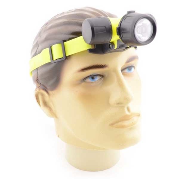 Lanterna LED de cabeça para mergulho