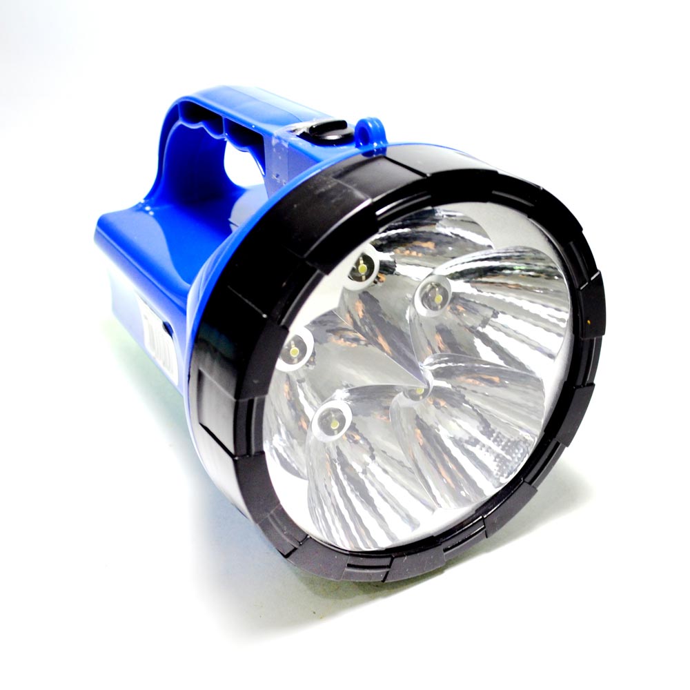 Lanterna Holofote Recarregável 5 LEDs