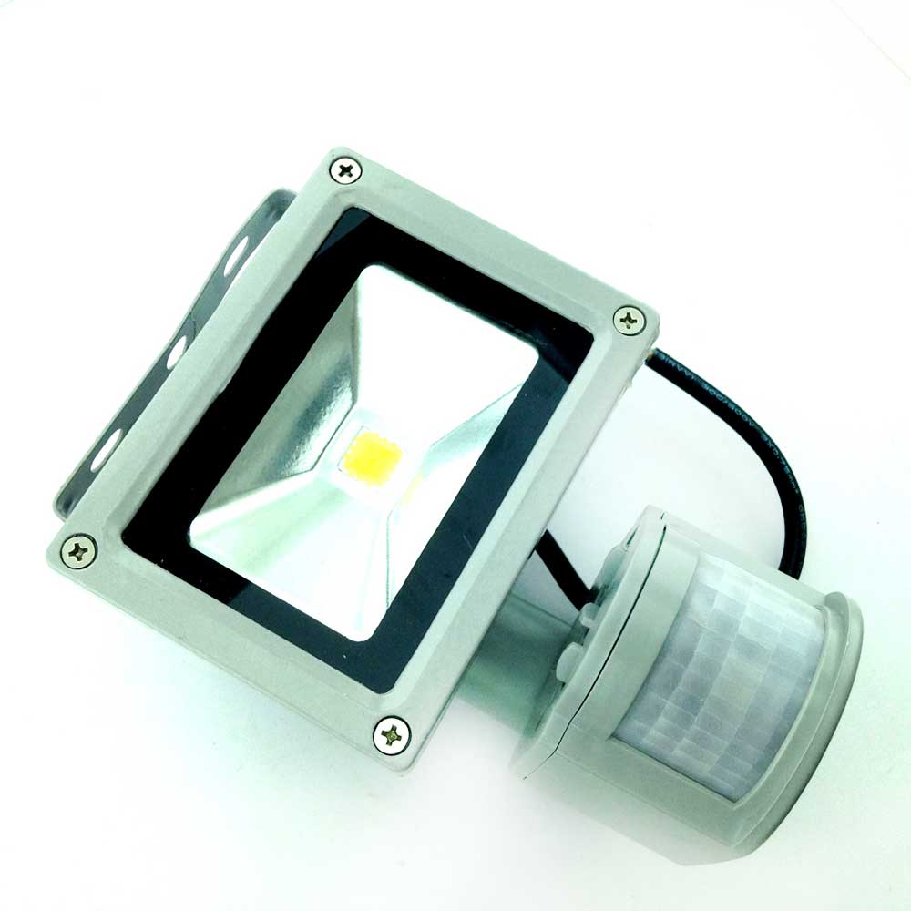 Refletor LED 10 Watts com sensor