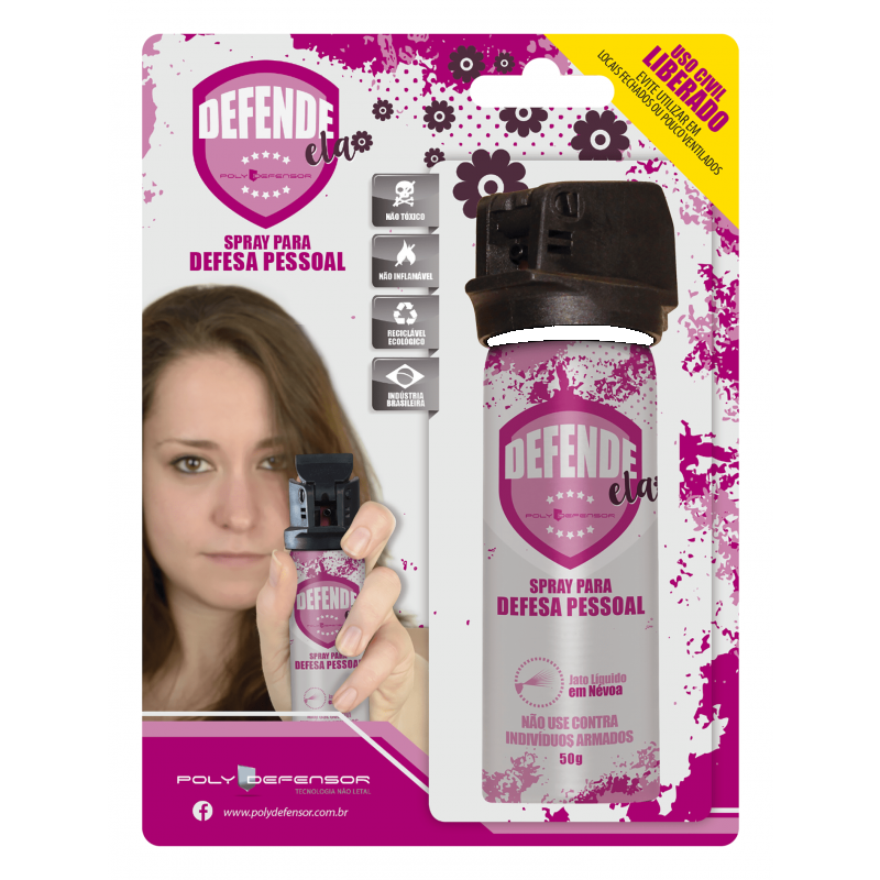 3606 - Defender, Spray para defesa pessoal
