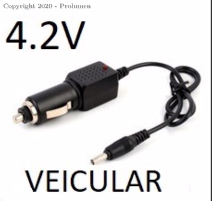 Fonte Carregador Adaptador 12v Plug P4 Veicular 