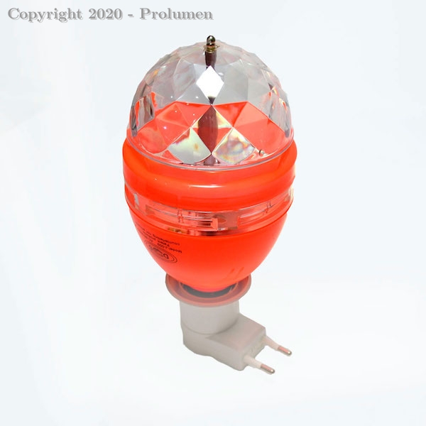 Lâmpada luminária giratória para festas LED Bulbo