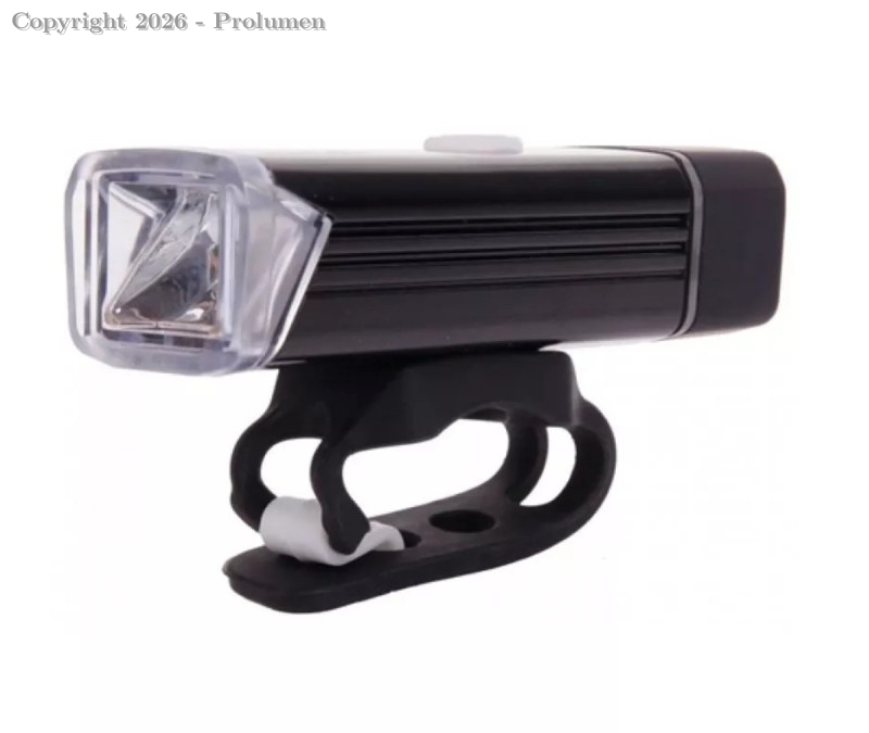 Farol Bike Usb Rechargeable Aluminum Light 180 Lumens