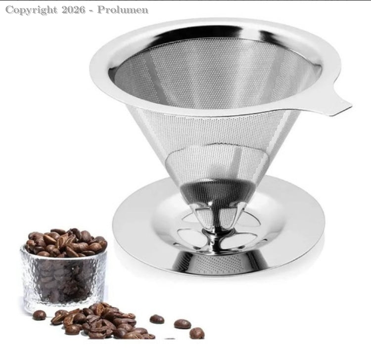 Filtro  Eterno, Coador De Café  em Aço Inox 304