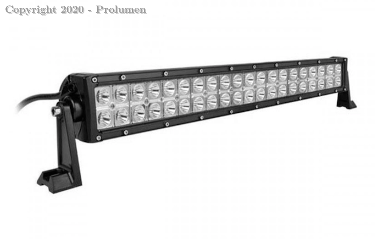 Barra com LED Cree e Lente 4D - 3892